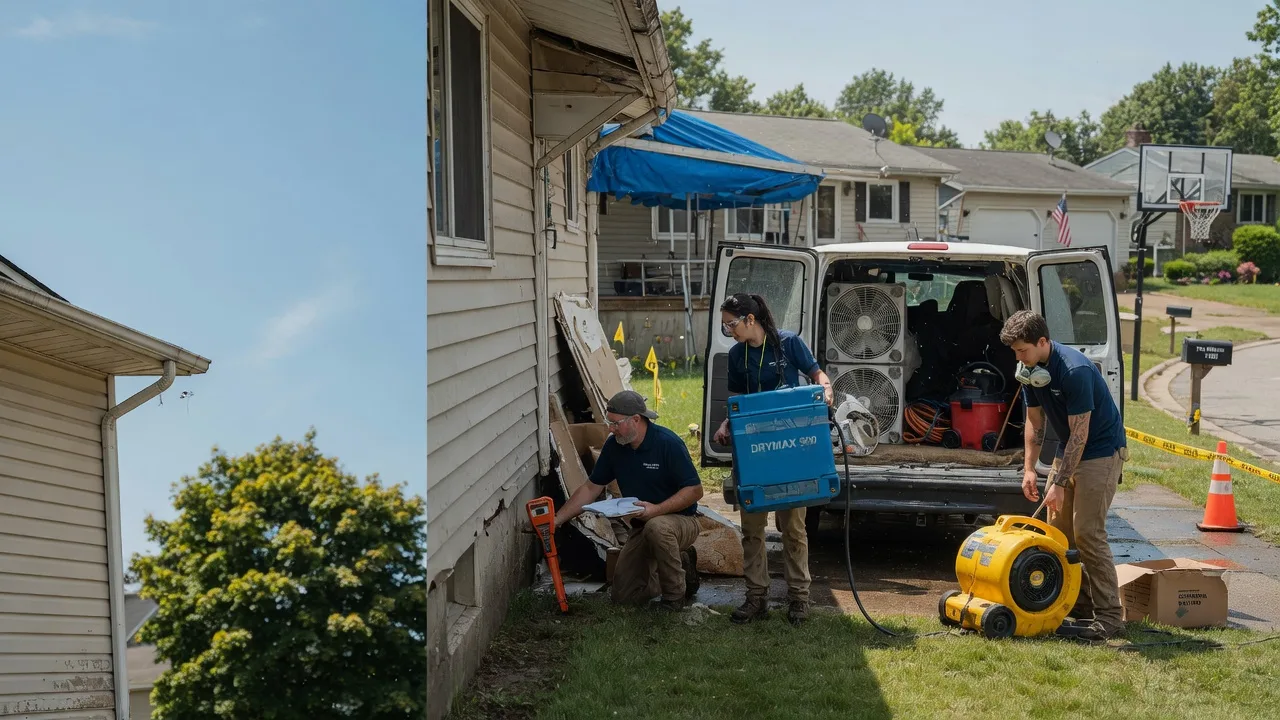 Ceiling Leak Cleanup in Hegins, PA near me